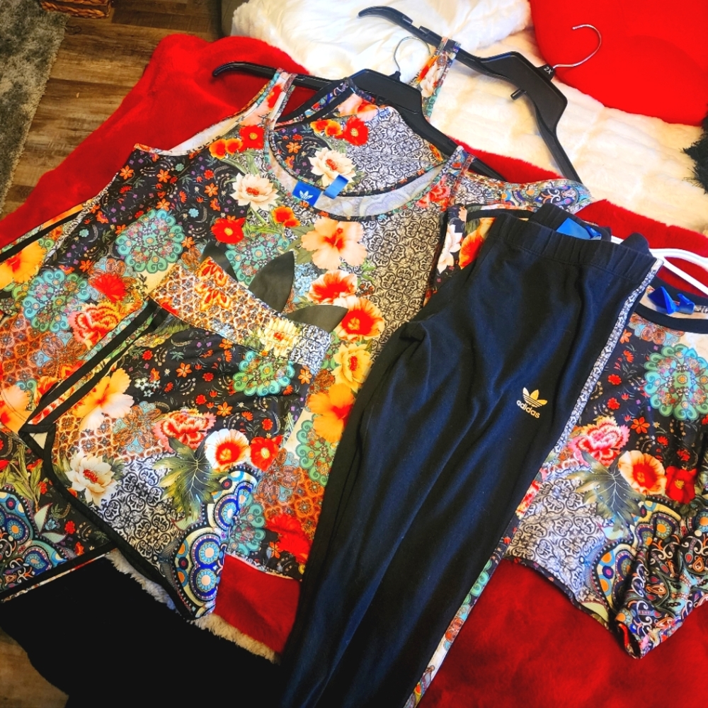 Adidas x farm Rio Jardim Agharta Firebird 5 peice collection